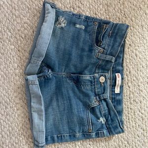 Levi denim shorts